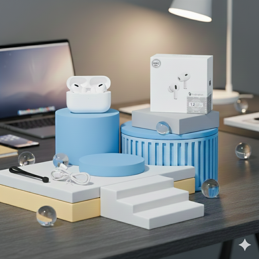 VIBEMARTS Airpods pro - iPhone Airpods Pro - Bluetooth Earphone - Apple AirPods Pro