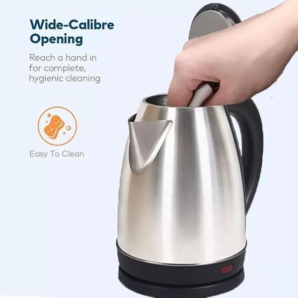 ☕ Electric Kettle 2L - Stainless Steel Fast Boiling ⚡