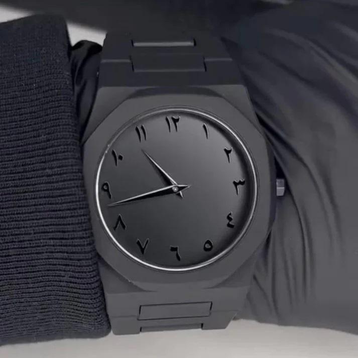 👑 Luxury Feel | All-Black Minimalist Wrist Watch | Best for Fashion & Gifts 🎁