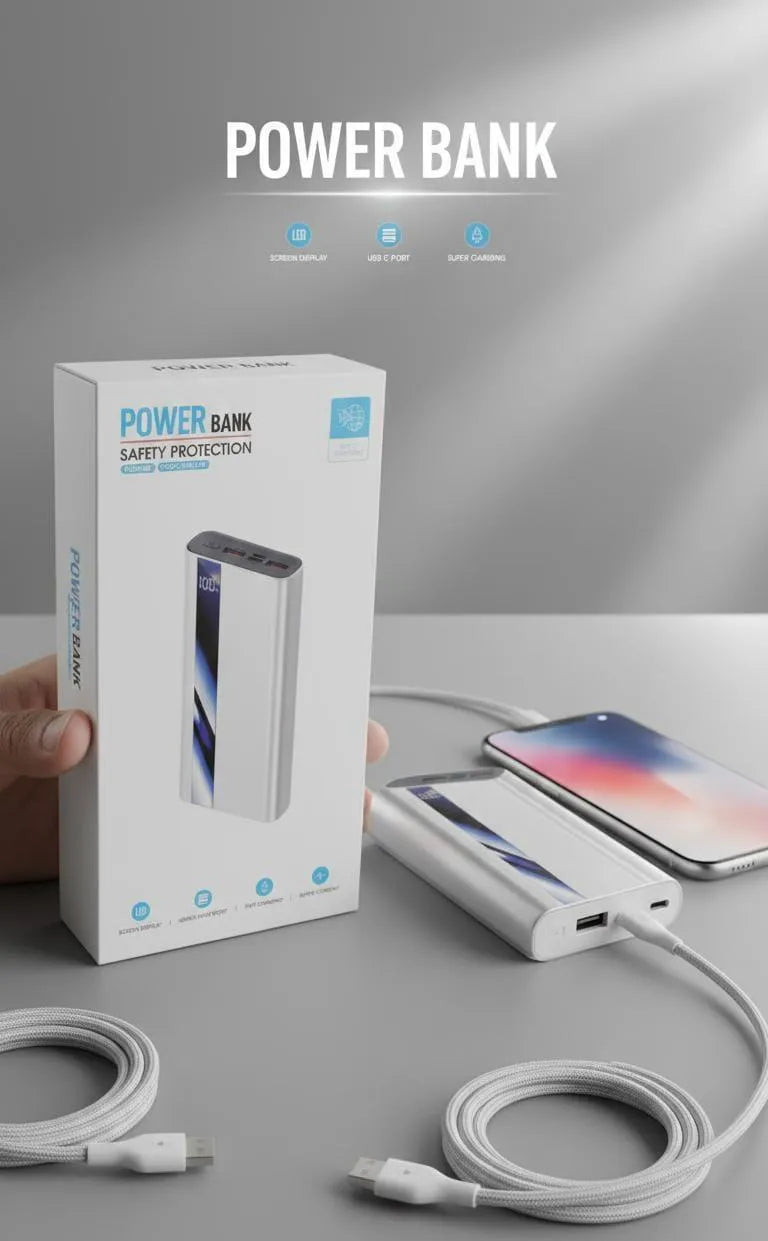 ⚡️Pocket Pro 10000mAh | 22.5W Ultra-Fast Charging Mini Power Bank👑