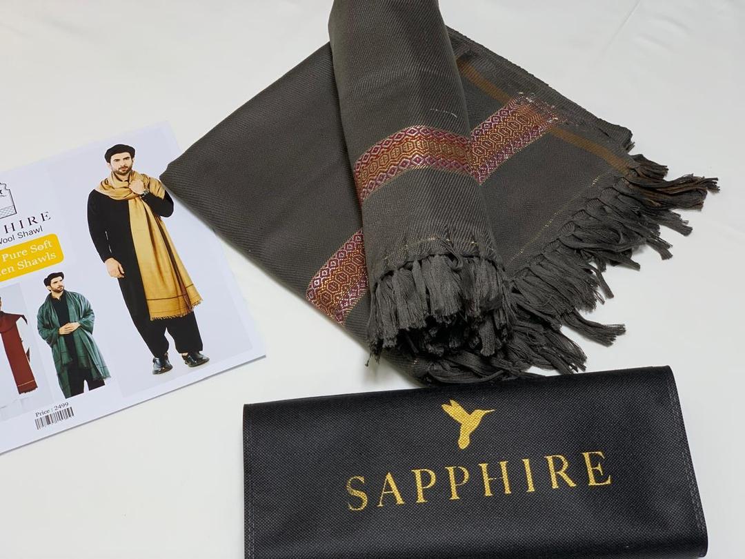 🧣 Men's Premium Wool Shawl - Winter Collection ❄️